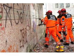Öğrencilerin Yangın Tatbikatı Nefes Kesti