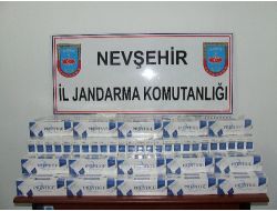 Nevşehir’de 990 Paket Gümrük Kaçağı Sigara