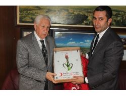 Muş Kızılay Başkanı Koç’tan Dede’ye Teşekkür Ziyareti