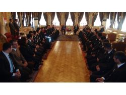 Emniyet Mensupları Vali Mutlu'yu Ziyaret Etti