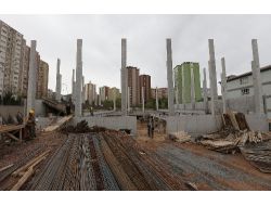 Fenerbahçe'nin Yaptırdığı Mevlana Spor Salonu’nun İnşaatı Sürüyor