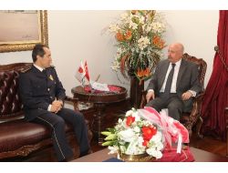 Ankara Emniyet Müdürü Ay, Vali Yüksel’i Ziyaret Etti