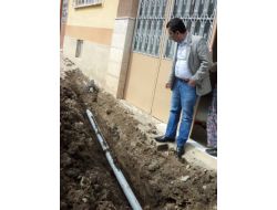 Sölöz'de İçme Suyu Hatları Yenilendi