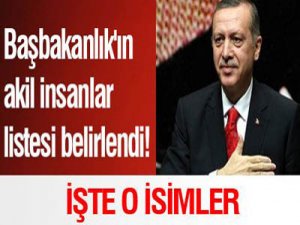 AKİL İNSANLAR listesi açıklandı!