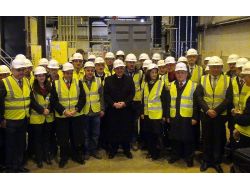 Cumhurbaşkanı Gül Termik Santrali Ziyaret Etti