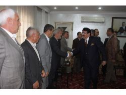 Eski Vekil Veli Seyda'dan Kadooğlu Ailesine Taziye Ziyareti