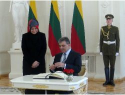 Cumhurbaşkanı Gül Litvanya'da..