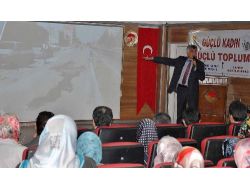 Büyükaslan, Kadın Derneklerin Üyelerini Kabul Etti