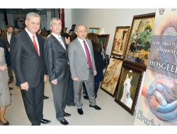 Polis Eşlerinden Öğrencilere Burs İçin Sergi