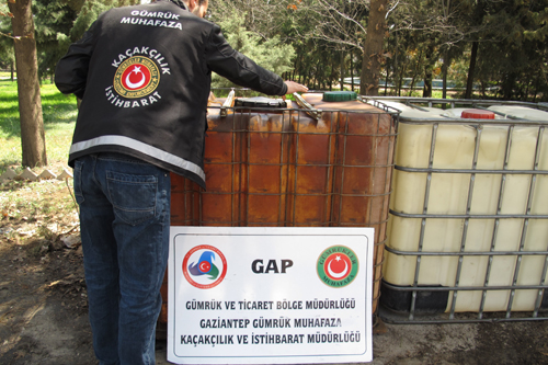 MOTORİN YAKALAMA OLAYI