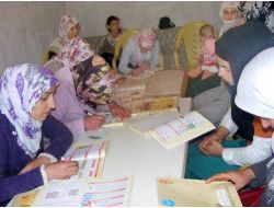 Korkut'ta Bayanlara Yönelik Okuma Yazma Kursuna Büyük İlgi