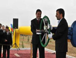 Türkmenistan-iran Doğal Gaz Boru Hattı Hizmete Açıldı