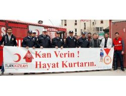 POLİSTEN KAN BAĞIŞI