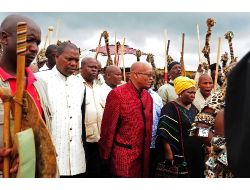 Jacob Zuma, Nelson Mandela'yı Ziyaret Etti