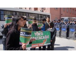 Bakanlık Önünde Yök Protestosu