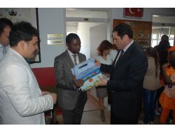 İlçe Milli Eğitim Müdürü Kılıç, Kongolu Öğrencileri 23 Nisan'a Davet Etti