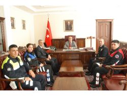 Emniyet Müdürü Bilici'den Vali Demirtaş'a Davet