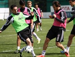 Beşiktaş'ta Bursaspor Maçı Hazırlıkları Sürdü