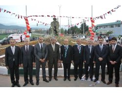 Samet Aybaba İzci Kampı İle Korkut Ata Heykeli, Bahçeli Tarafından Açıldı
