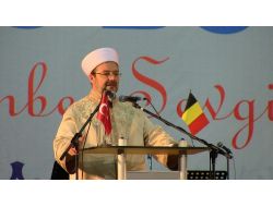 Peygamber Sevgisi Belçika’da Binlerce İnsanı Bir Araya Getirdi