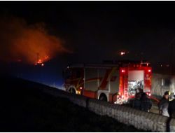 Ankara'da Fabrika Yangını