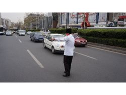 Polis, Tarihi Kıyafetiyle Trafiği Denetledi