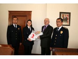 Niğde Polisinden Valisi Âlim Barut’a Ziyaret