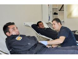 Midyat Polisi Kan Bağışında Bulundu