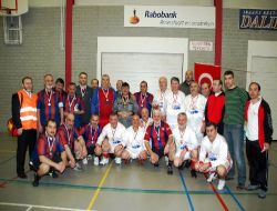 Hollanda'da Bir İlke Türkler İmza Attı; Yaş Ortalaması 50'nin Üzerinde İki Takım Maç Yaptı