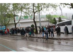 Beşiktaş, Geniş Güvenlik Önlemleri İçinde Stada Geldi