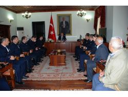 İl Emniyet Müdürü Durmuşlar, Vali Özçimen'i Ziyaret Etti