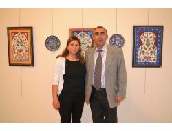 Cezaevi Görevlisi Çini Sergisi Açtı