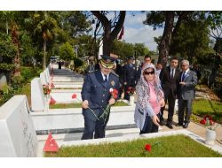Tütk Polis Teşkilatı'nın Kuruluş Yıl Dönümünde Antalya'daki Şehtiler Anıldı