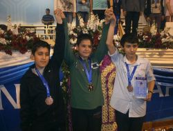 Servergazi Sabiha Süt Öğrencisi Mafetya'dan Altın Madalyayla Döndü