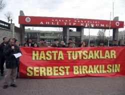 Hasta Tutsakların Serbest Bırakılması İçin Eylem Yapıldı