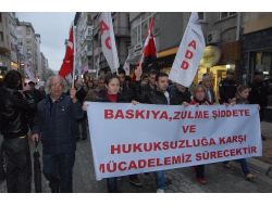 Samsun'da Silivri Protestosu
