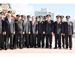 Polis Haftası Sebebiyle Taksim’de Tören Düzenlendi