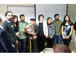 Asırlık Halk Ozanı Öğrencilerle Bir Araya Geldi