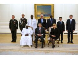 Gine Büyükelçisi, Cumhurbaşkanı Gül'e Güven Mektubu Sundu