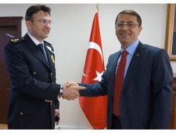 Emniyet Müdürü Özdemir'den, Kaymakam Esmer'e Ziyaret