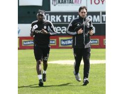 Beşiktaş'ta Önce Antrenman Sonra Moral Yemeği