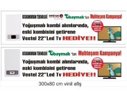 Baymak’tan Kombilerini Getirenlere Led Tv Hediye