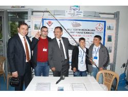 Özhaseki, 'Bu Benim Eserim Proje Yarışması' Kapsamında Açılan Sergiyi Gezdi