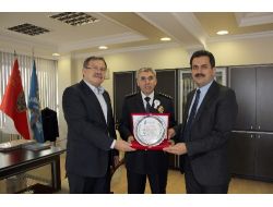 Bakiad’dan Emniyet Müdürü Altınok’a Plaketli Kutlama