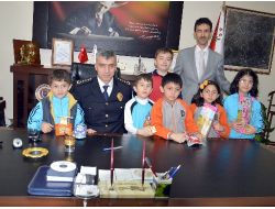 Sultan Alparslan Koleji Öğrencilerinin, Emniyet Ziyareti