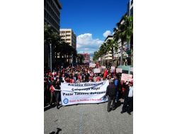 İZELMAN İŞÇİLERİ EYLEMDE