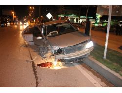 EREĞLİ'DE KAZA: 2 YARALI