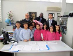 Ganalı Öğretmen Konya Polisini Ziyaret Etti