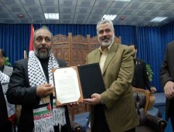 Hamas Liderlerinden Haniye, Filistin Konvoyuna Teşekkür Etti