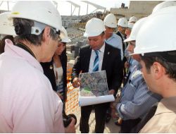 Akdeniz Oyunları Heyeti Mersin'de İncelemelerde Bulundu